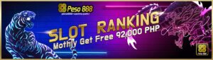 Ang Dragon ranking at Tiger Ranking ay may sariling listahan ng ranking makikita ito sa pinakababang parte ng Peso888 app